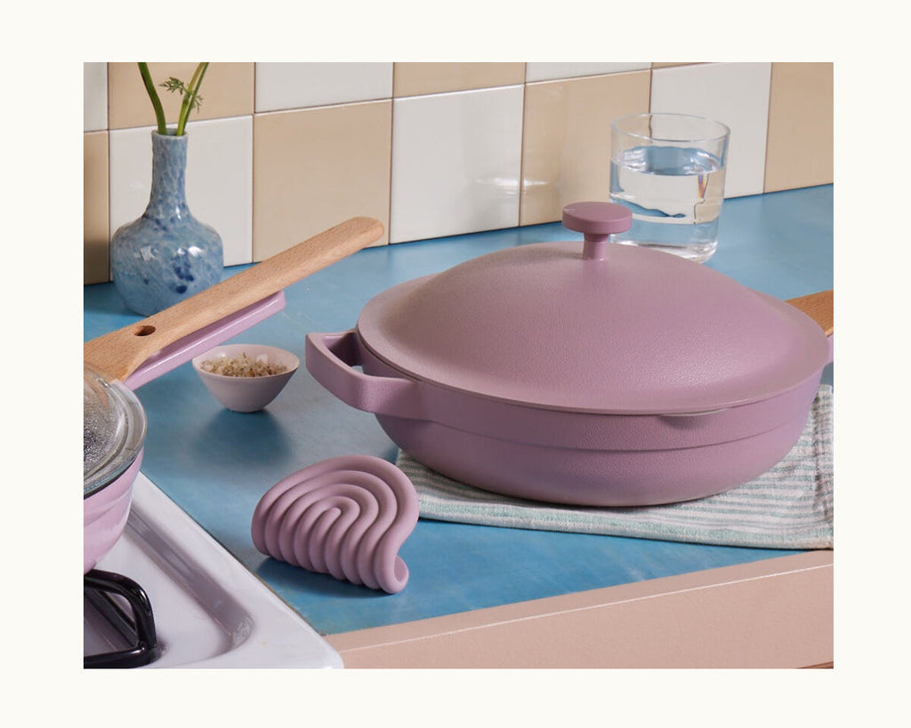 Lavender Heat-Resistant Pan Handle Grips