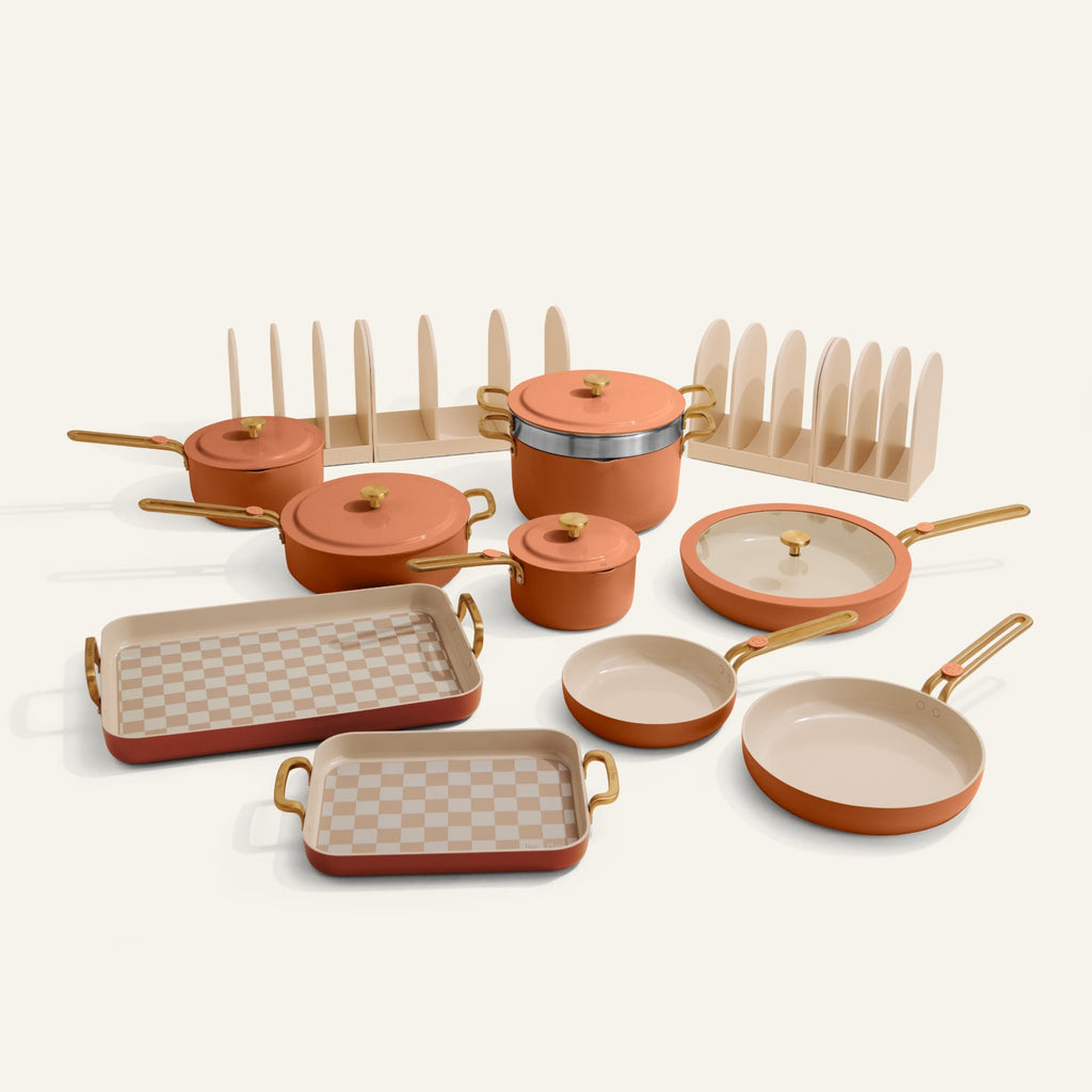Char Cookware and Bakeware Set, Nonstick coated